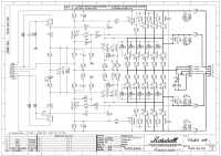Marshall DBS-7400-400W-Head-7400-63-02 - Schematic